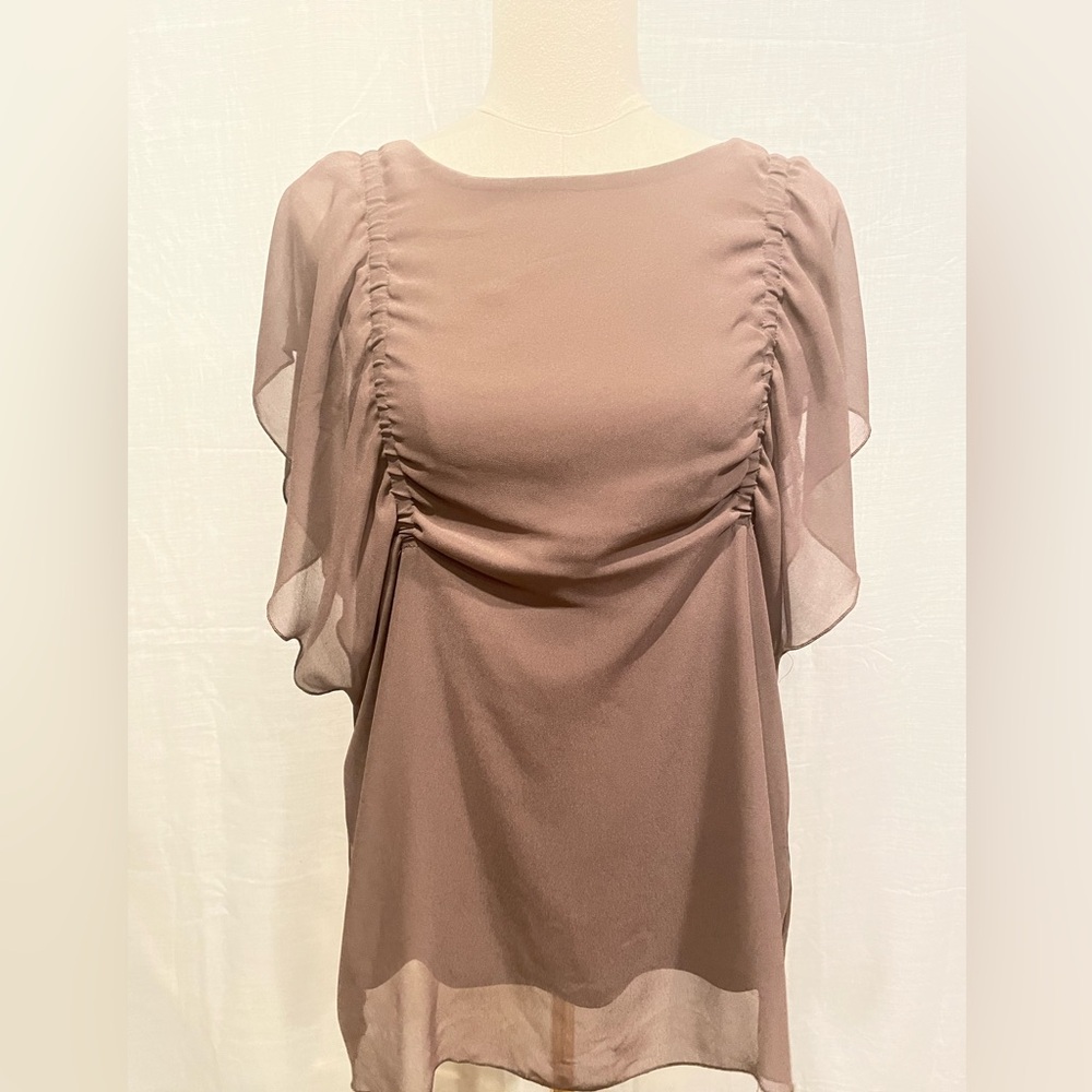 Cynthia Rowley draped blouse‎